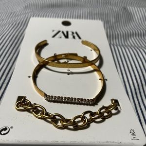 SOLD- Brand new Zara bracelet set